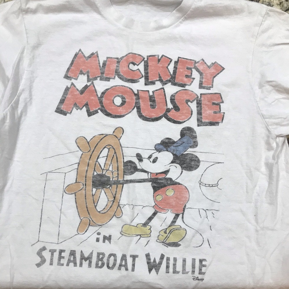 Junk Food Brand Mickey Mouse tee